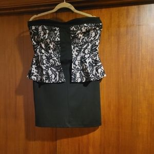 Off the shoulders party dress